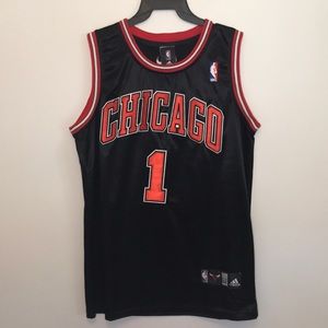 Classic Derrick Rose Chicago Bulls Jersey SZ 50/L